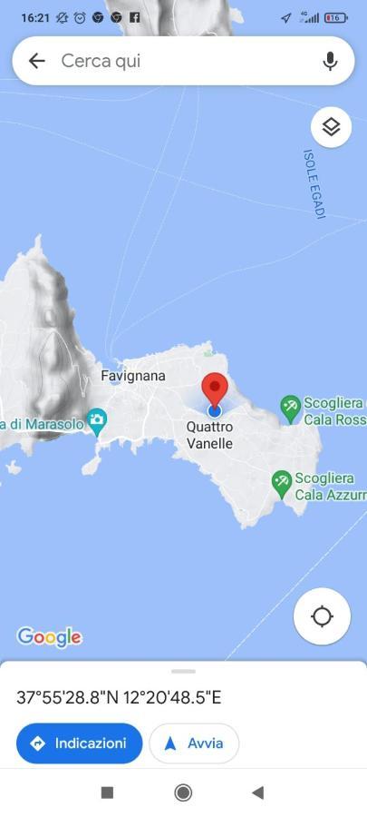 Sogni Nel Blu Favignana Villa Exteriör bild